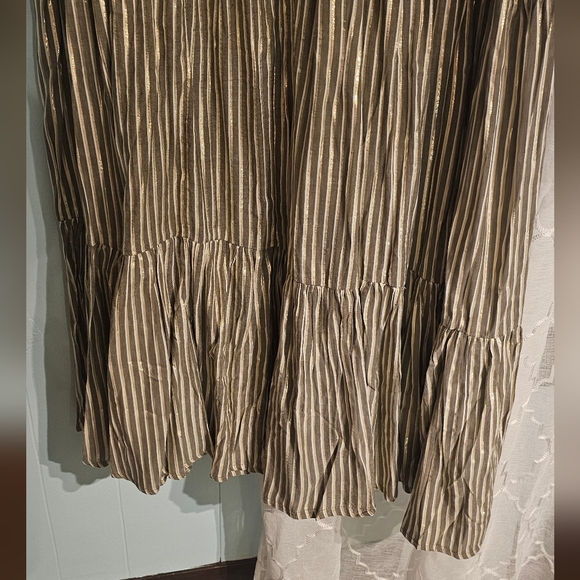 Chic Soul 3X Striped Long Sleeve Dress - Picture 5 of 5